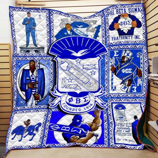 Phi Beta Sigma Fraternity 1914 Quilt All Over Printed