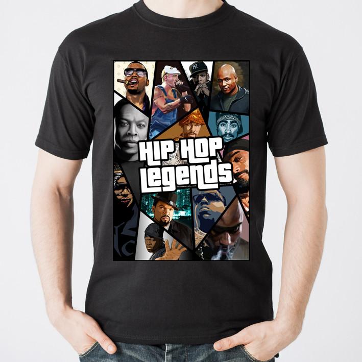 Hip Hop Legends T Shirt