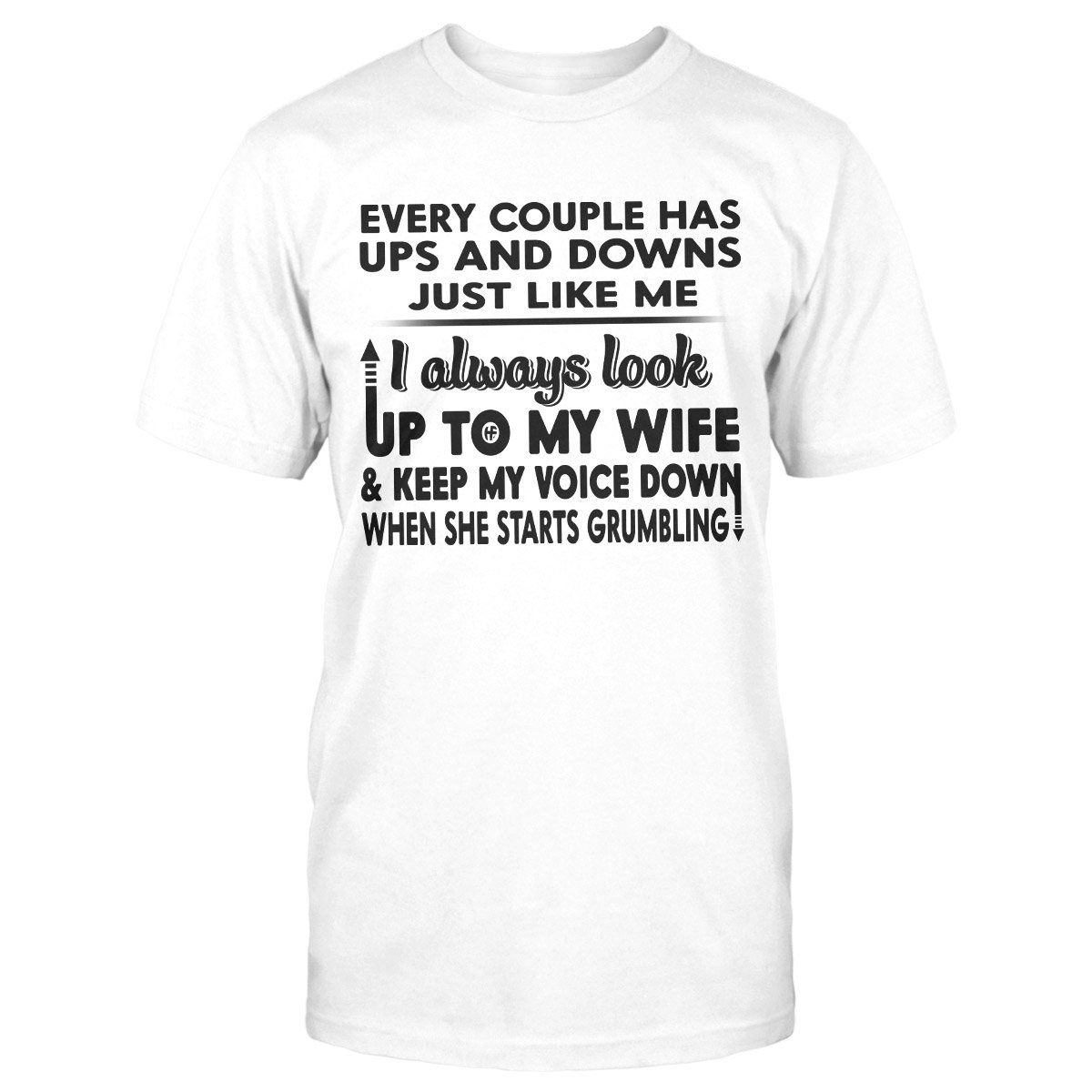 Every Couple Has Ups & Downs Ez33 2602 Classic T-Shirt