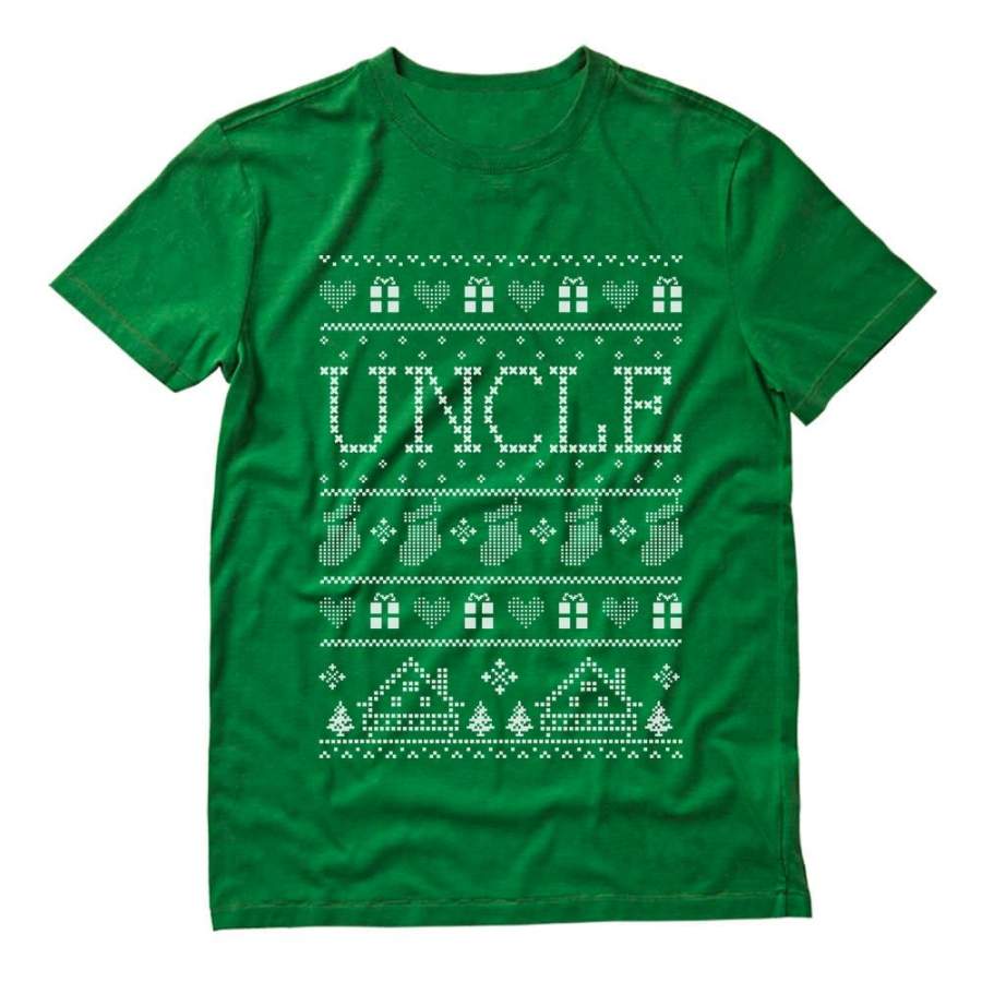 Uncle Ugly Christmas Sweater T-Shirt