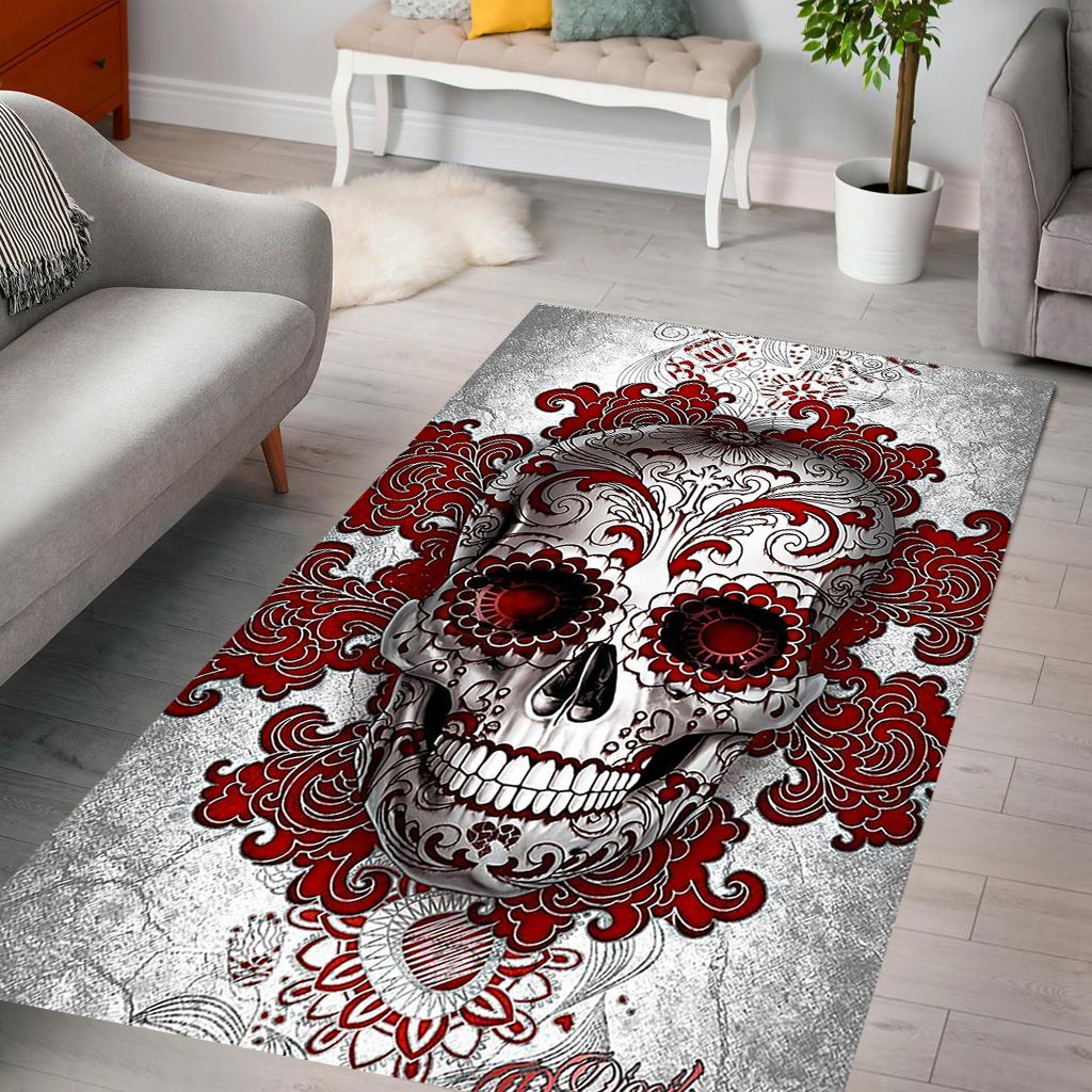 Skull Area Rug – 04321