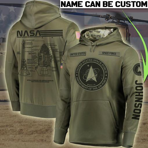 Nasa Apollo Shuttle Model Us Space Force Hoodie Camo Shirt United States Space Force Flag,Custom Hoodie All Over Printed,3D Clothings