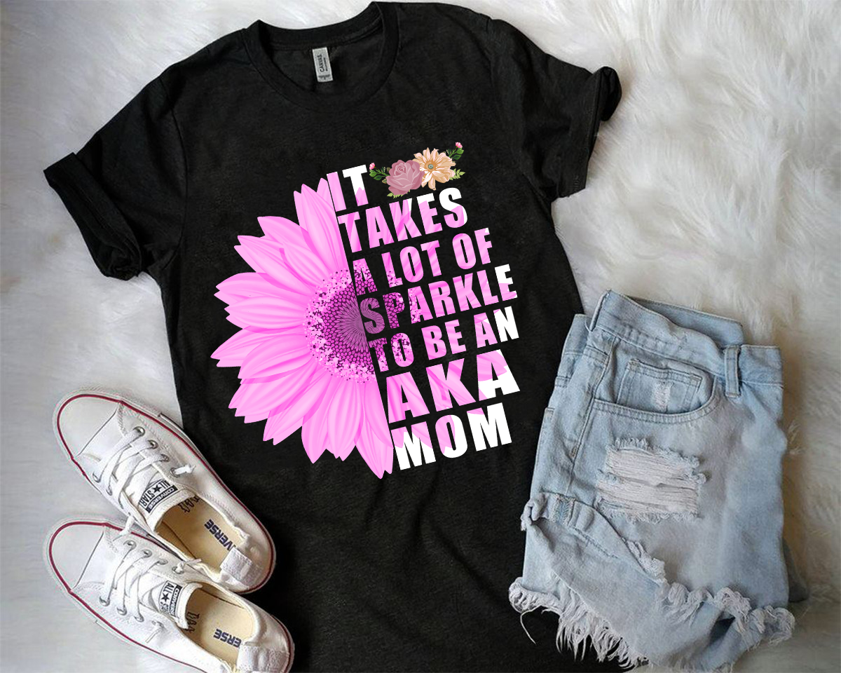 To be an Alpha Kappa Alpha Mom-Mothers day 2D T-shirt