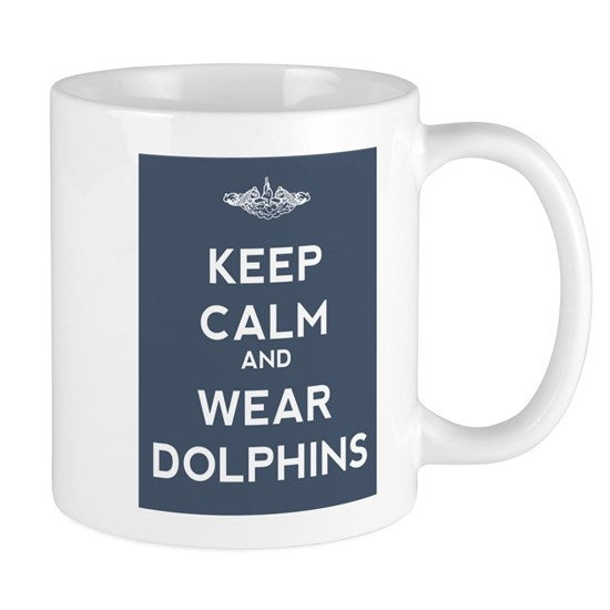 Keep Calm And Wear Dolphins Mug