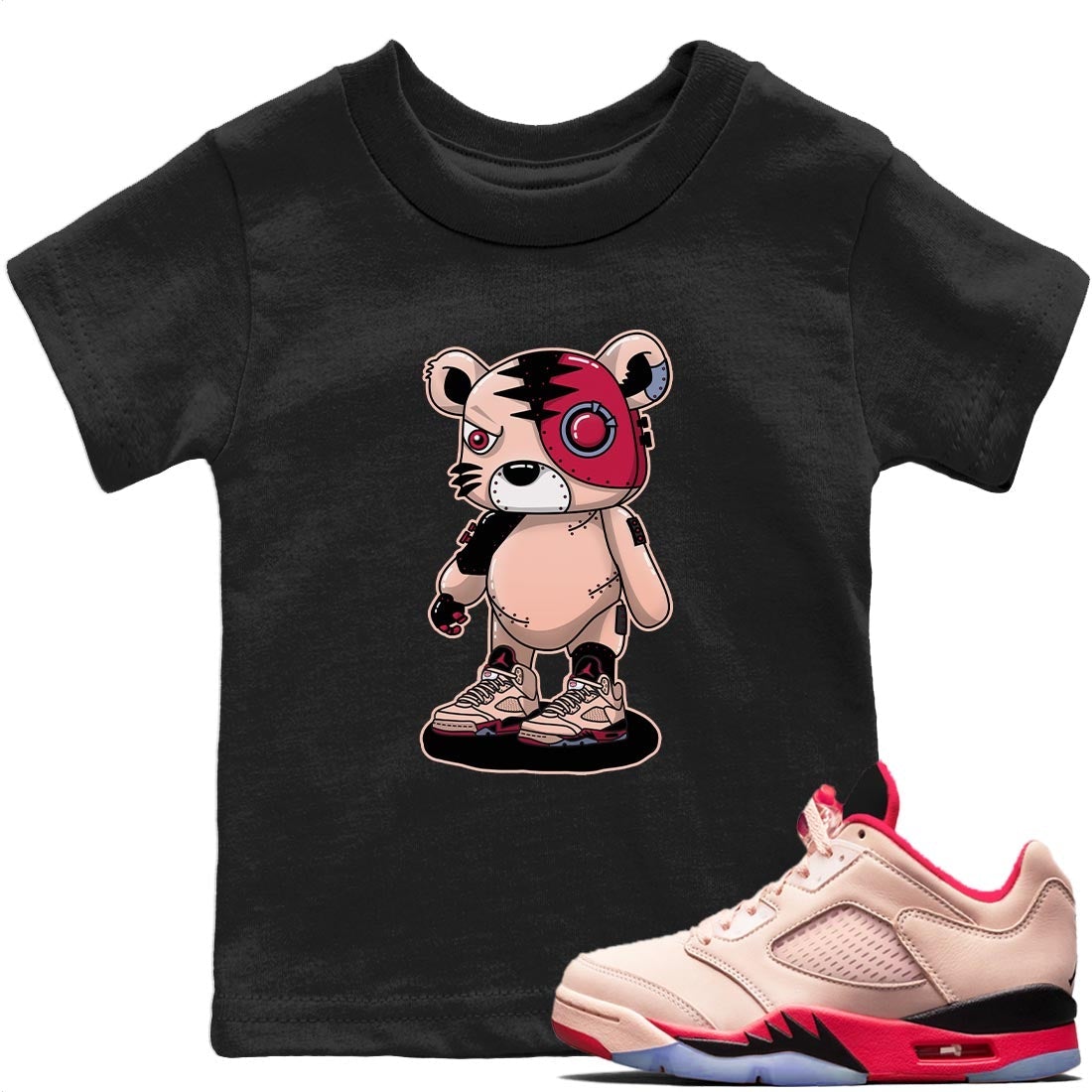 Cyborg Tiger T-Shirt – Air Jordan 5 Girls That Hoop Baby & Youth