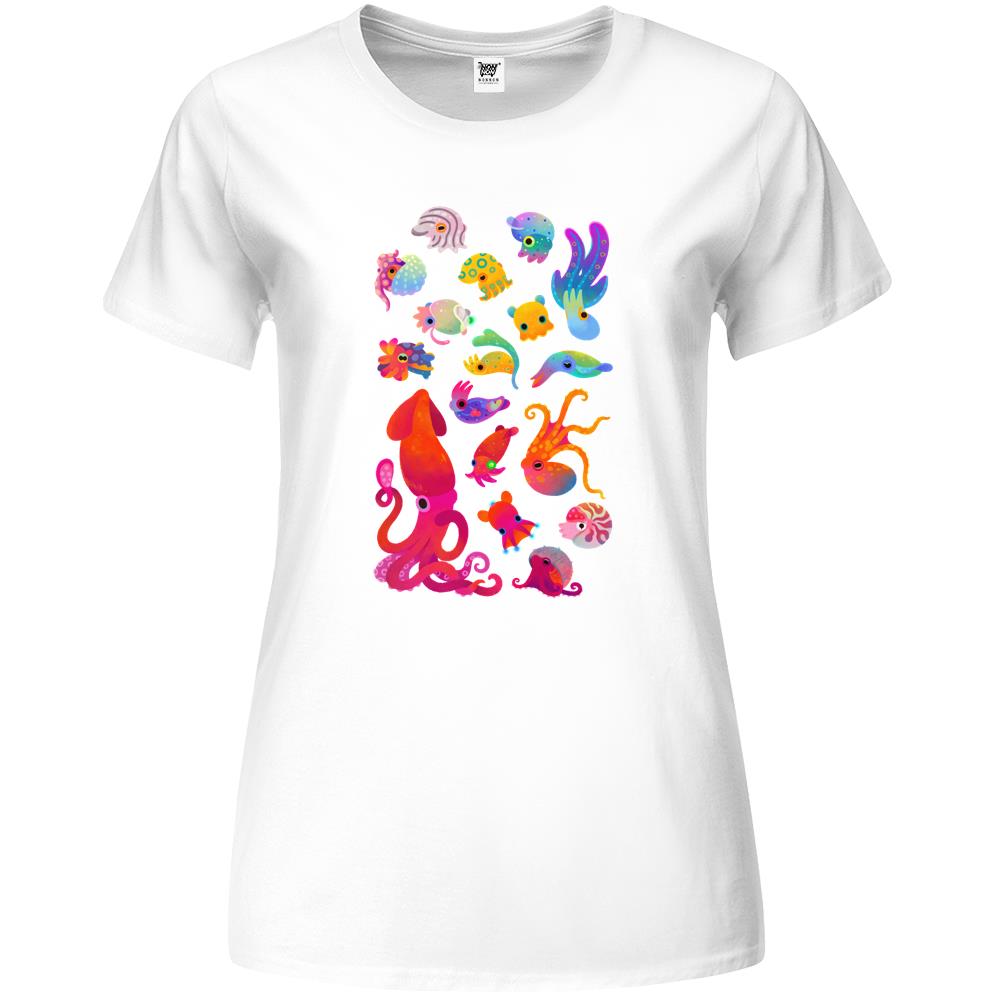 Cephalopod Premium Womens T Shirts