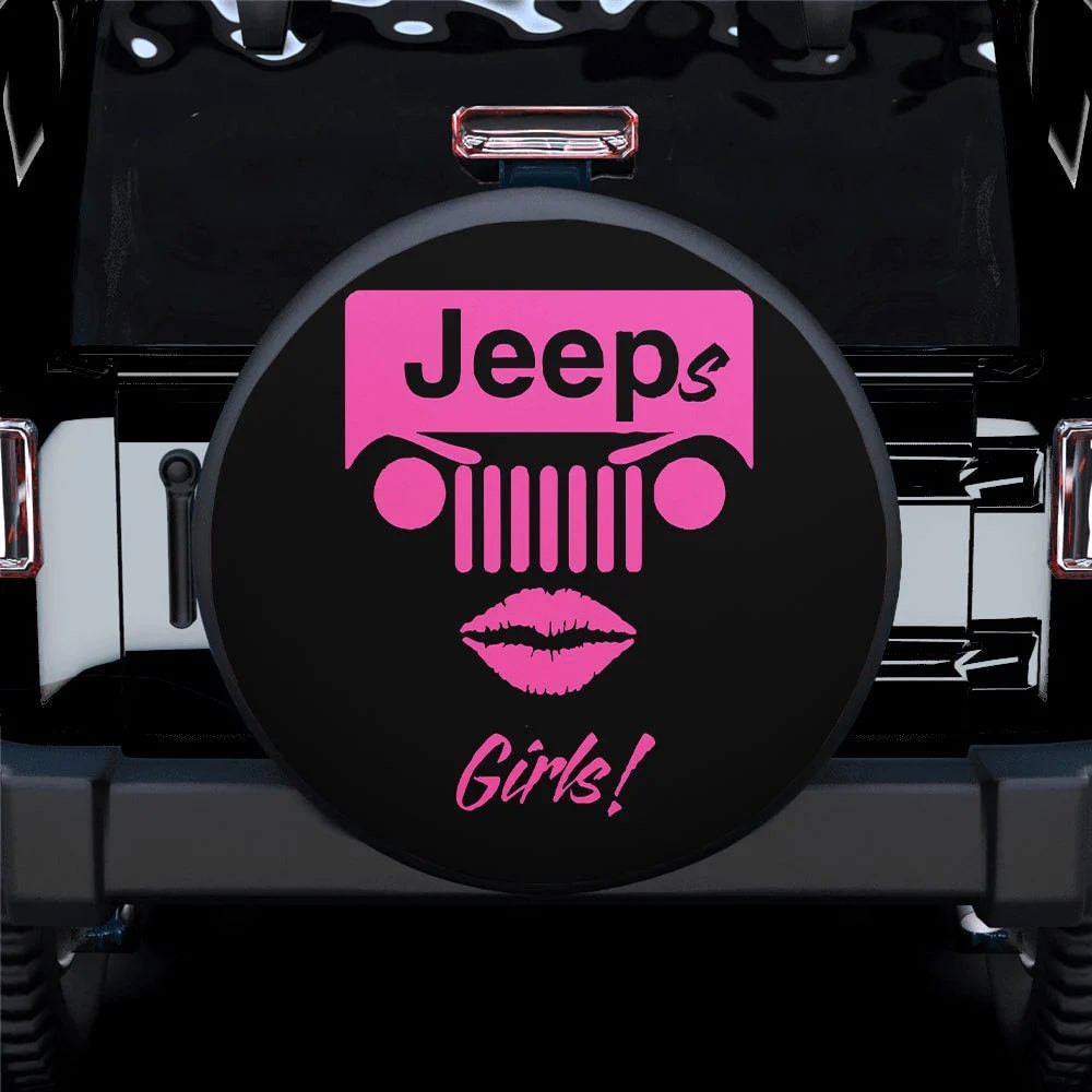 Silly Boys Jeep Girl Spare Tire Cover