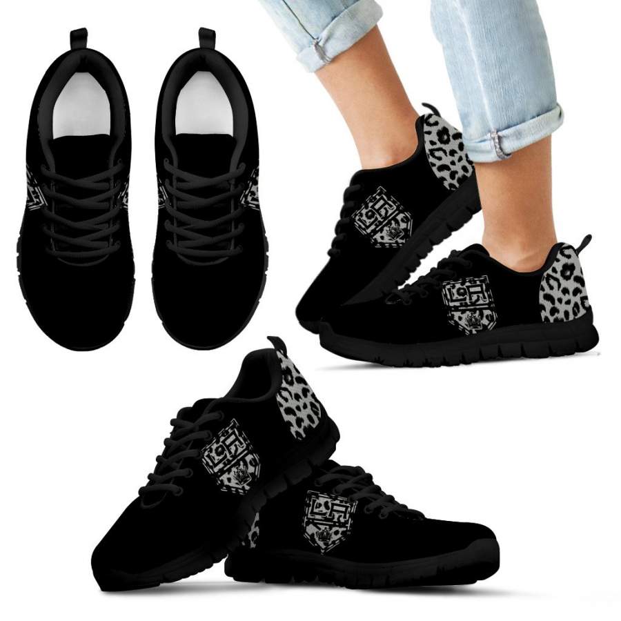 Cheetah Pattern Fabulous Los Angeles Kings Sneakers