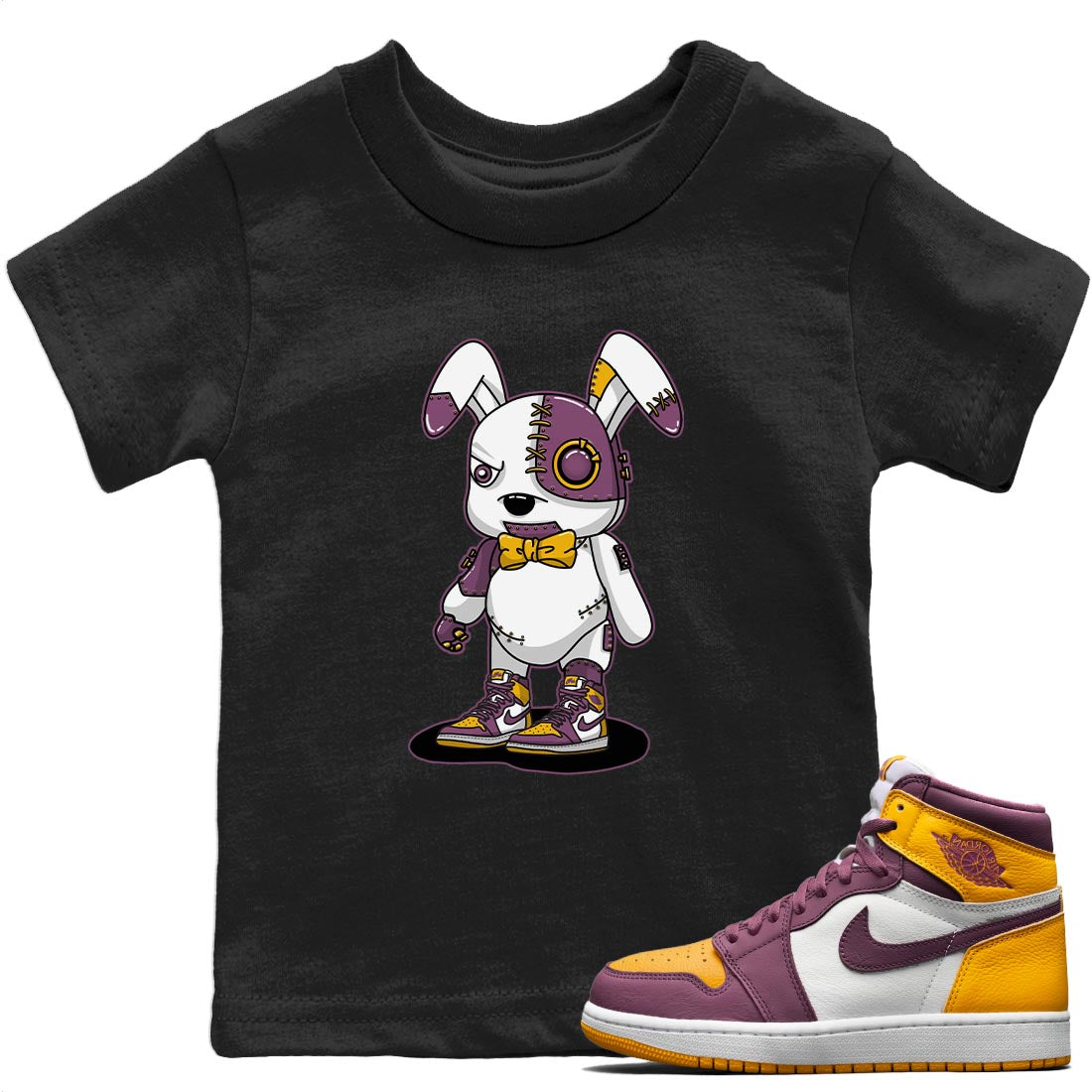 Cyborg Bunny T-Shirt – Air Jordan 1 Brotherhood Baby & Youth