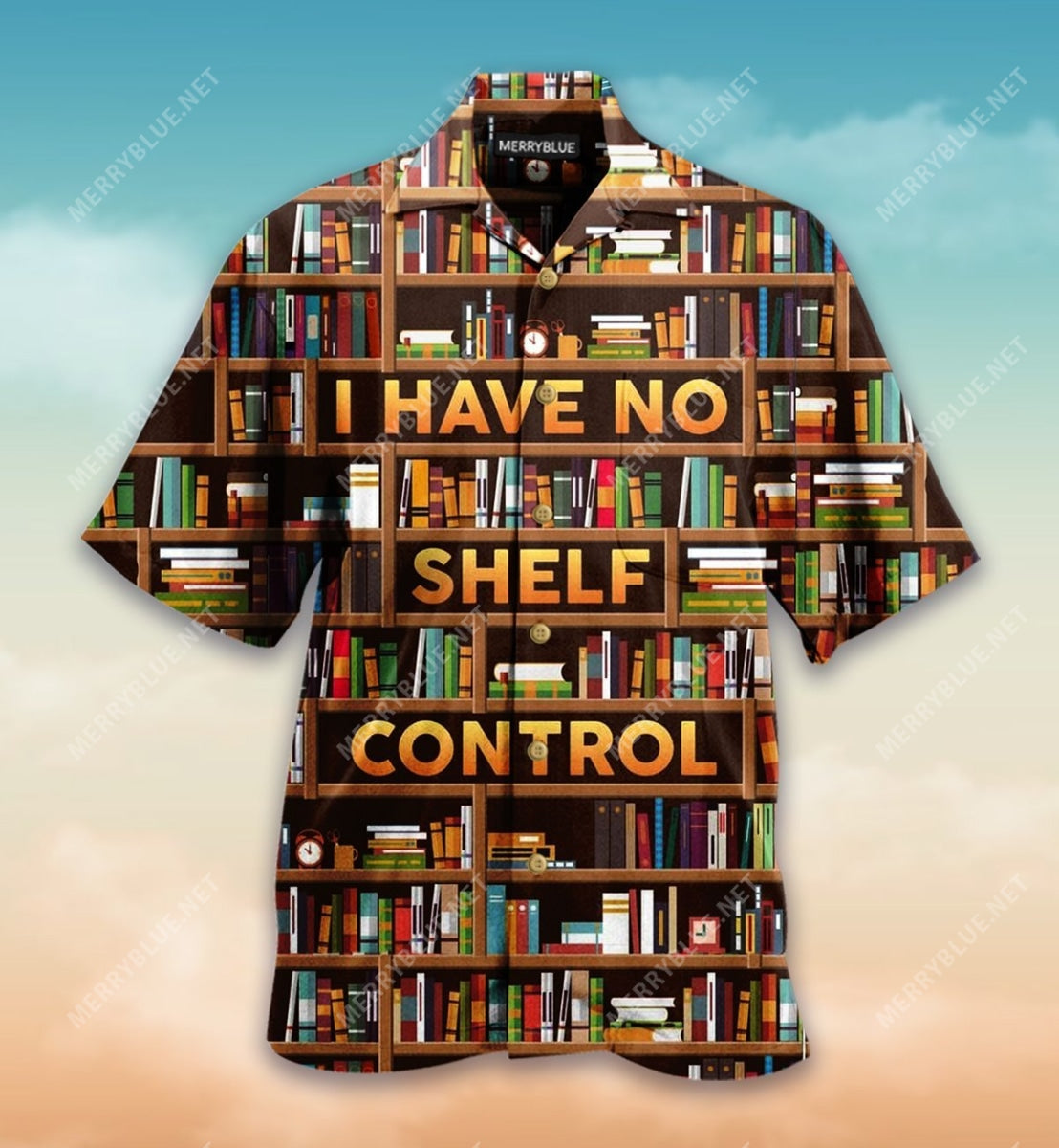 I Have No Self Control Book Lover Unisex Hawaii Shirt Ha39673