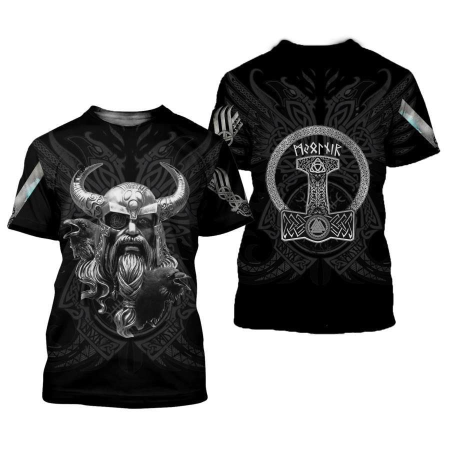 Vikings Tattoo 3D All Over Printed Shirts For Men And Women 121