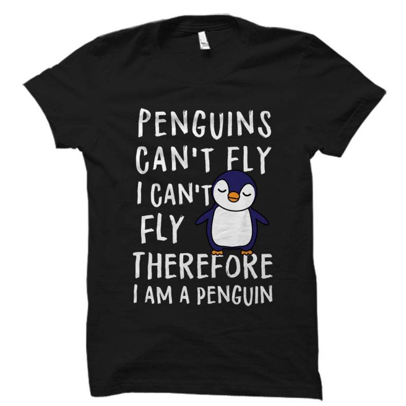 Crushtee Funny Penguin Shirt, Penguin Gift, Penguin T Shirt, Penguin Lover Gift, Penguin Lover Shirt, Penguin Fan Gift, Penguin Fan Shirt #OS1220 Long Sleeve Hoodie