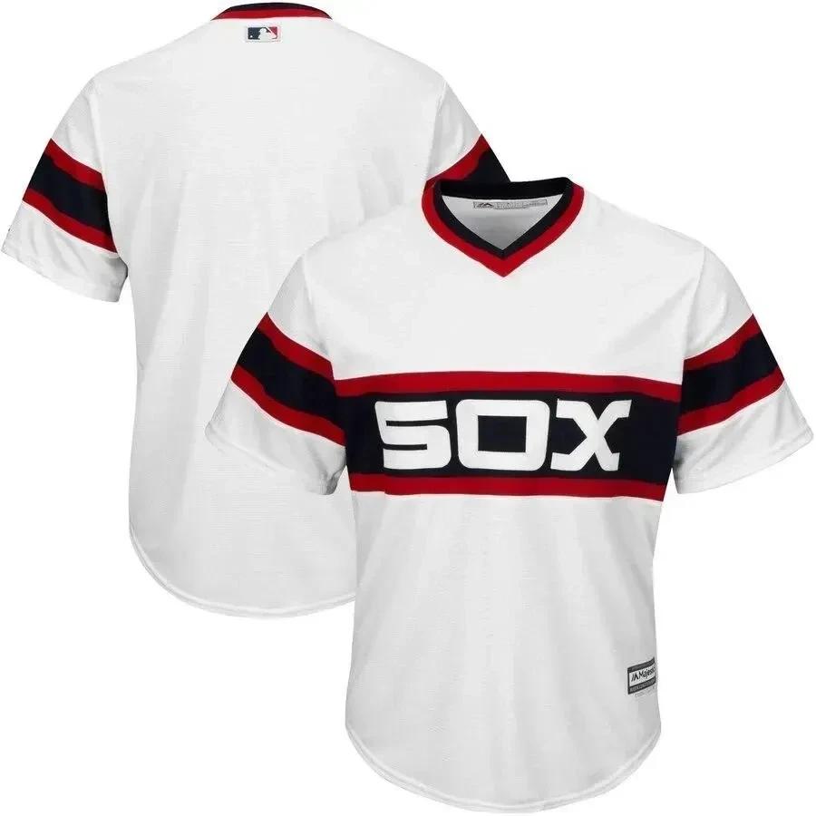 Chicago White Sox Throwback Official Cool Base Jersey – White