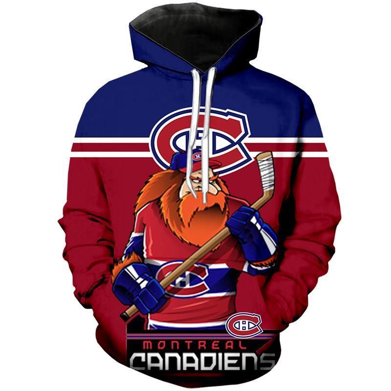 Montreal Canadiens 3D Hoodie