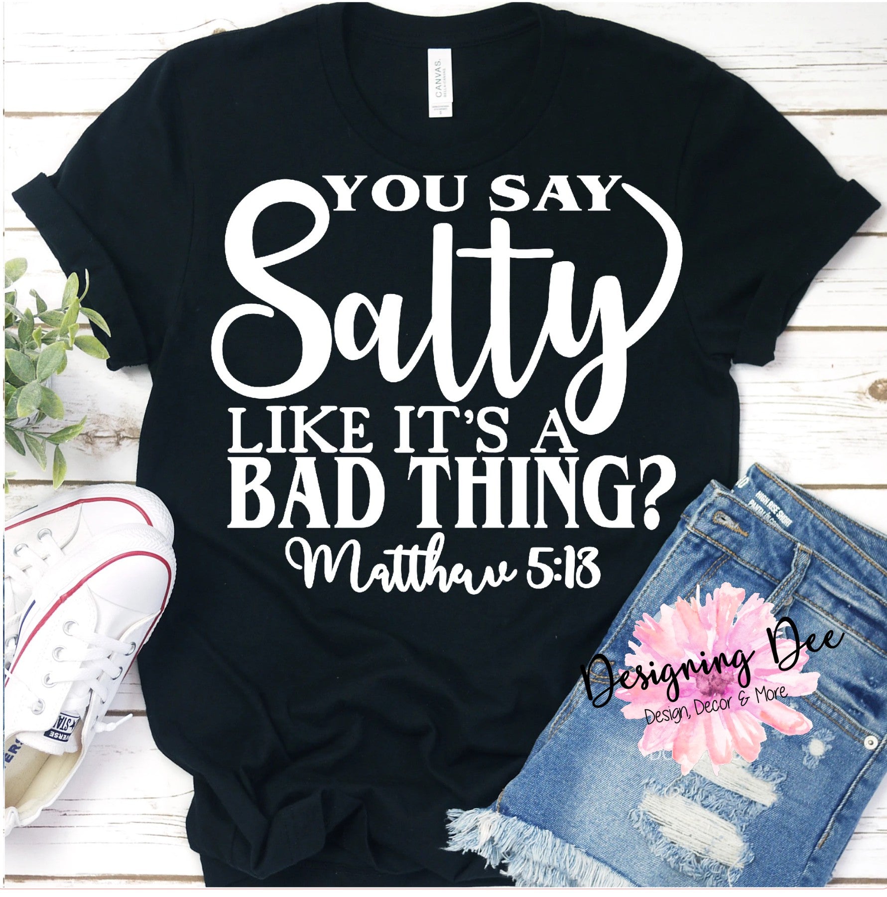 Salty Matthew 5:13 Unisex Christian Shirt