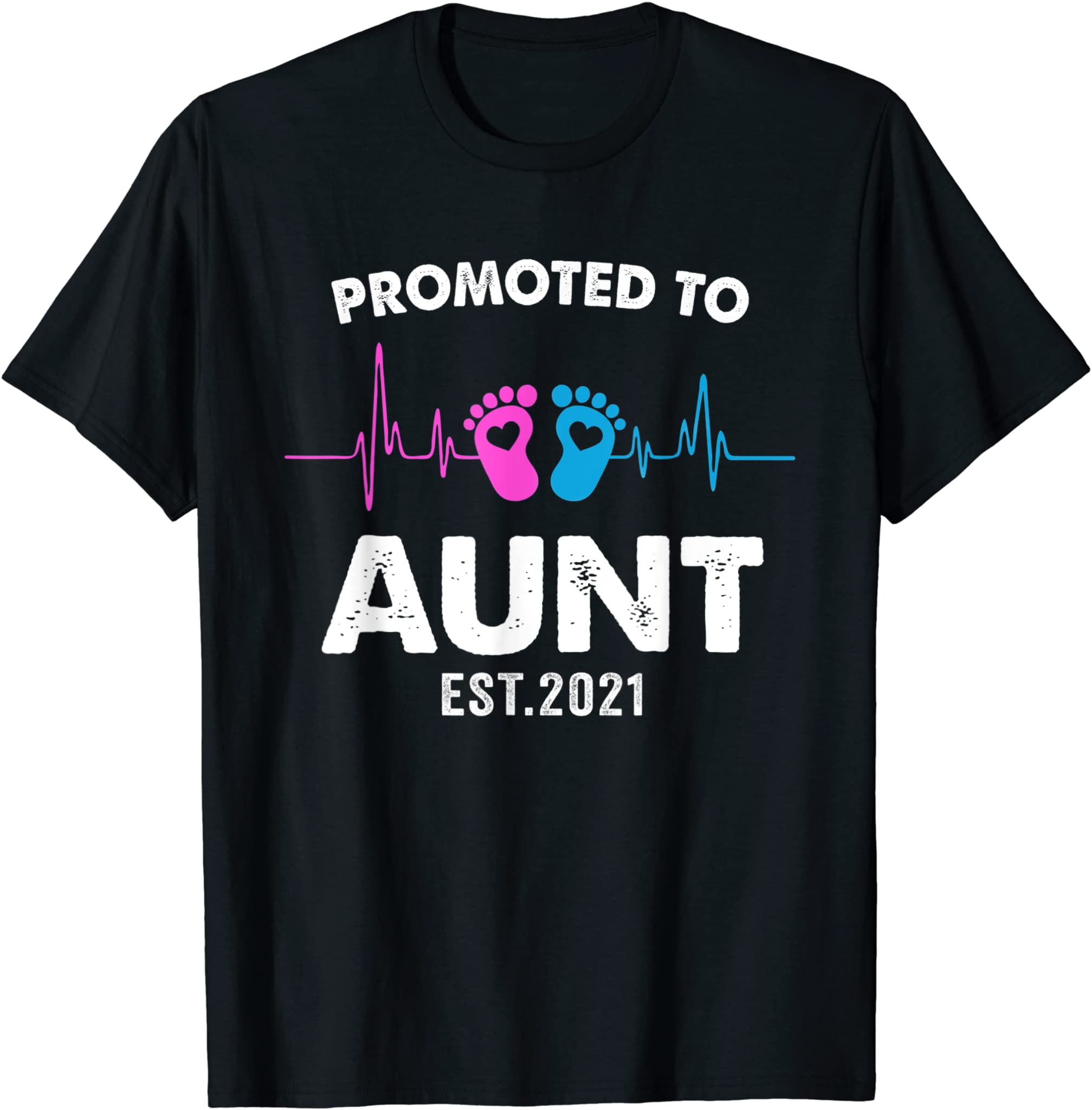 Promoted To Aunt 2021 Shirt Mother Day First Time Aunt T-Shirt