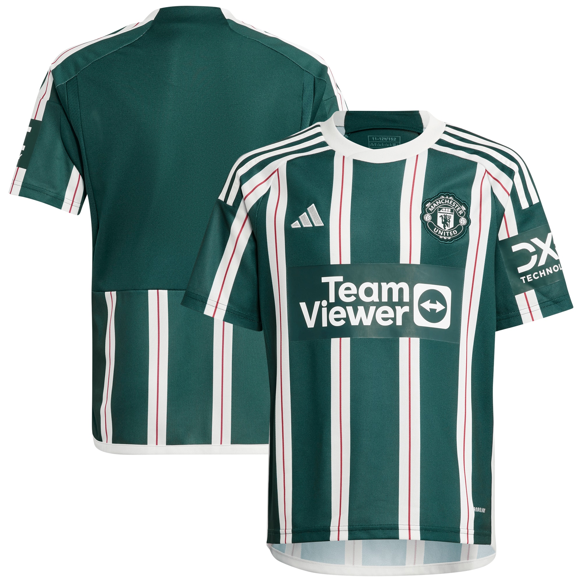 Manchester United Youth 2023/24 Away Replica Jersey – Green