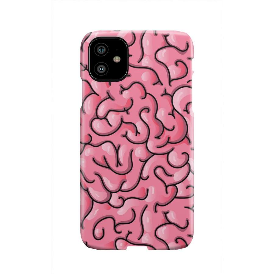 Zombie Brain Halloween Pattern Print Iphone & Android Phone Cases