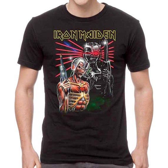 Iron Maiden Terminate Eddie Somewhere In Time Shirt