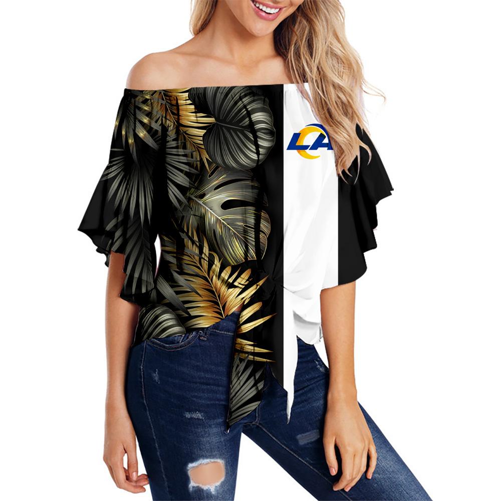 Los Angeles Rams Women Summer Strapless Shirt