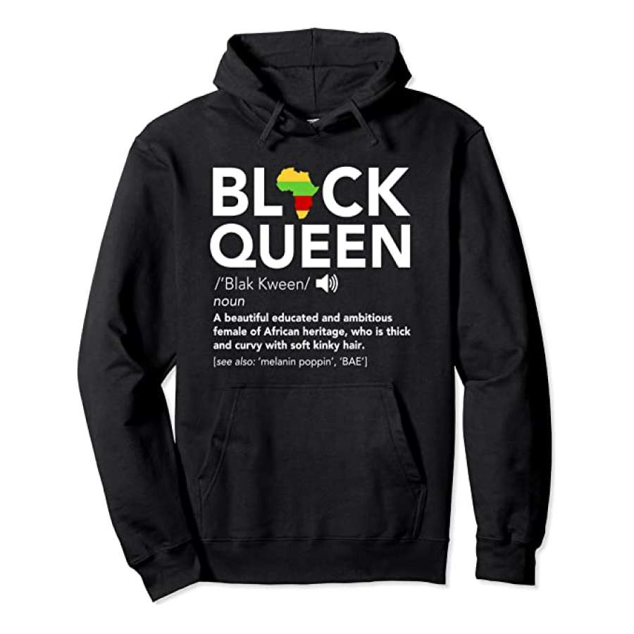 Black Queen Definition Hoodie