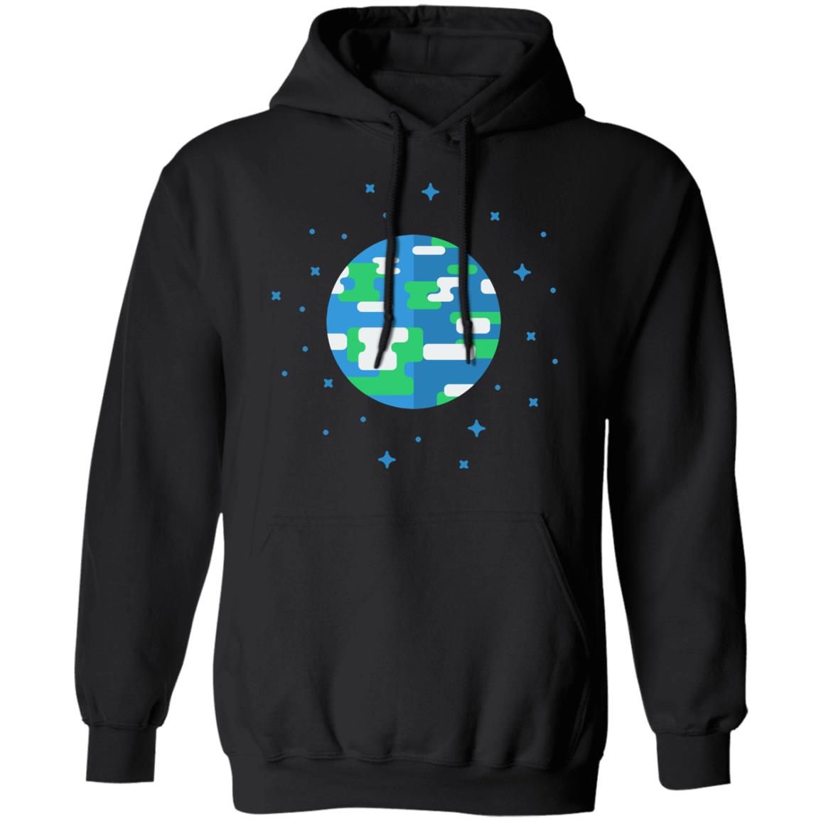 Kurzgesagt Merch Earth Shirt Navy