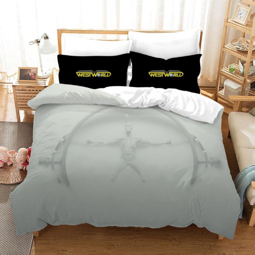 Westworld 8 Duvet Cover Pillowcase Home Decor 3D Bedding Set 2816