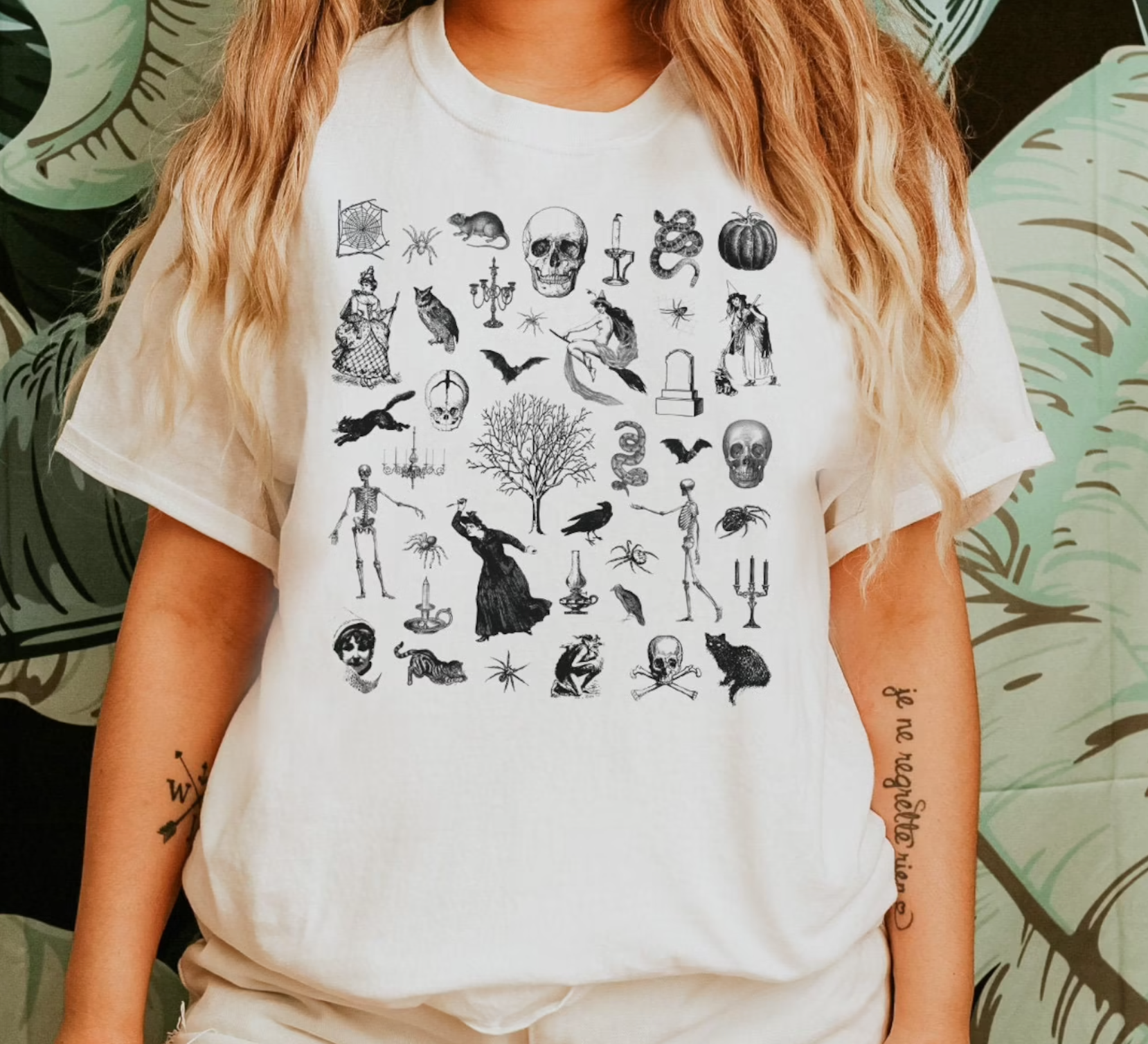 Halloween Little Things Shirt, Cute Halloween Doodles Tee Shirt, Halloween Graphic Shirt, Halloween Gift Tee, Pumpkin Witch Ghost Spooky Shirt