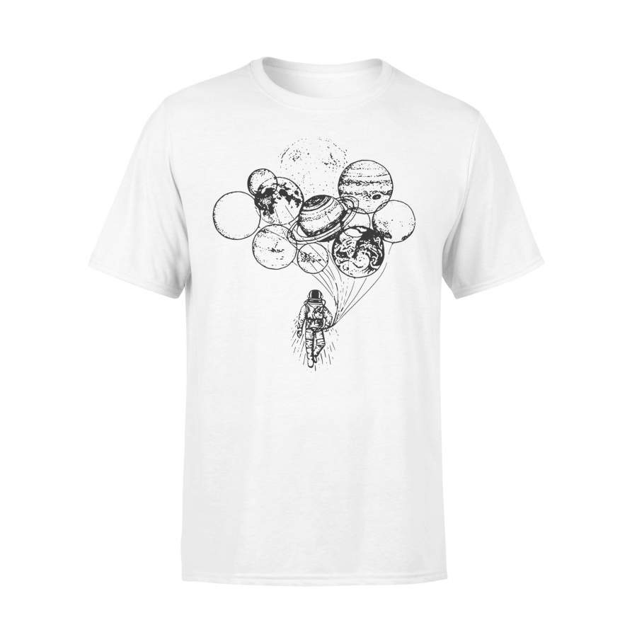 Solar System Ballon Astronaut T-shirt