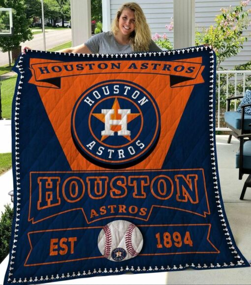 Houston Astros A Quilt Blanket Bh92