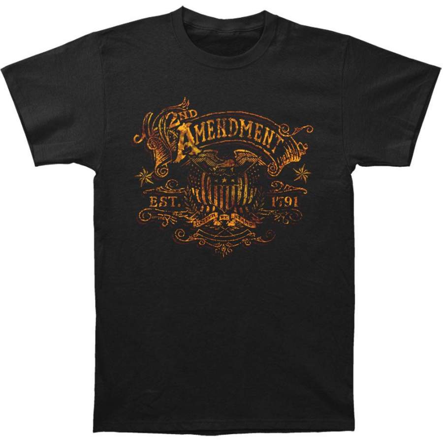 2Nd Amendment Gold Vintage T-shirt