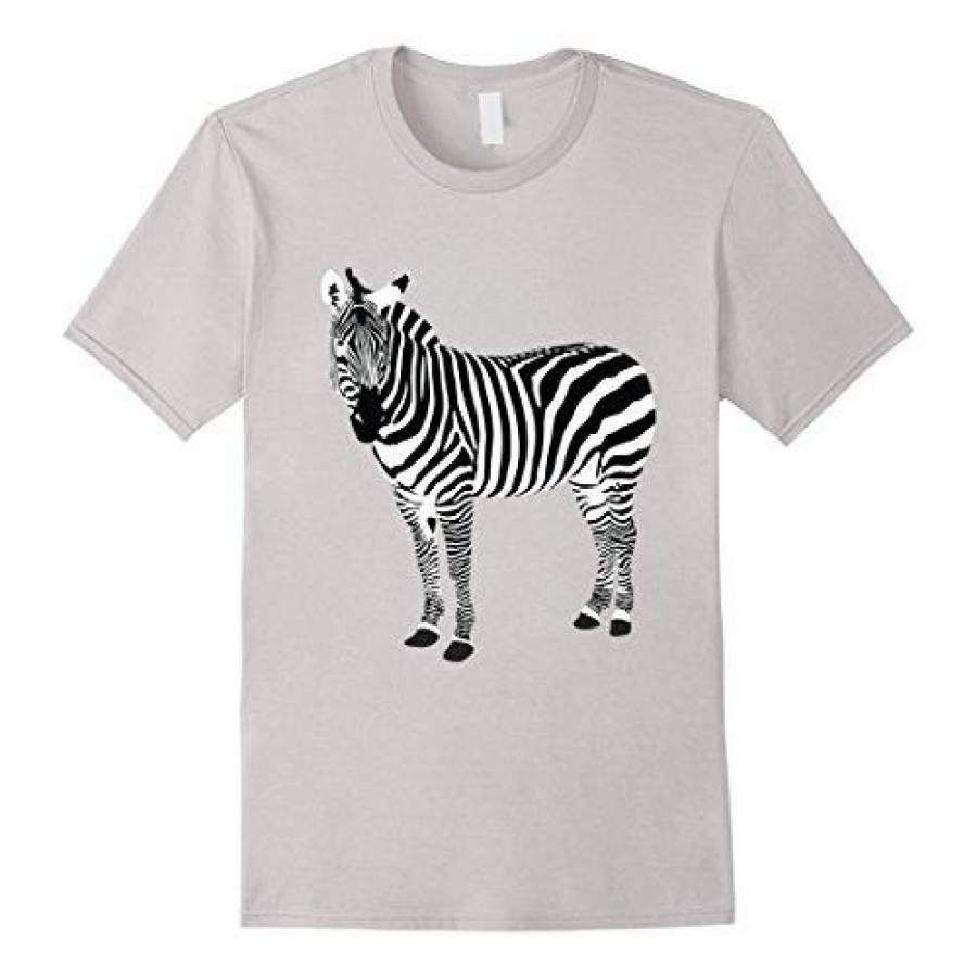 Beautiful Zebra Animal T-Shirt Cheap Fashion Short Sleeved T Shirt