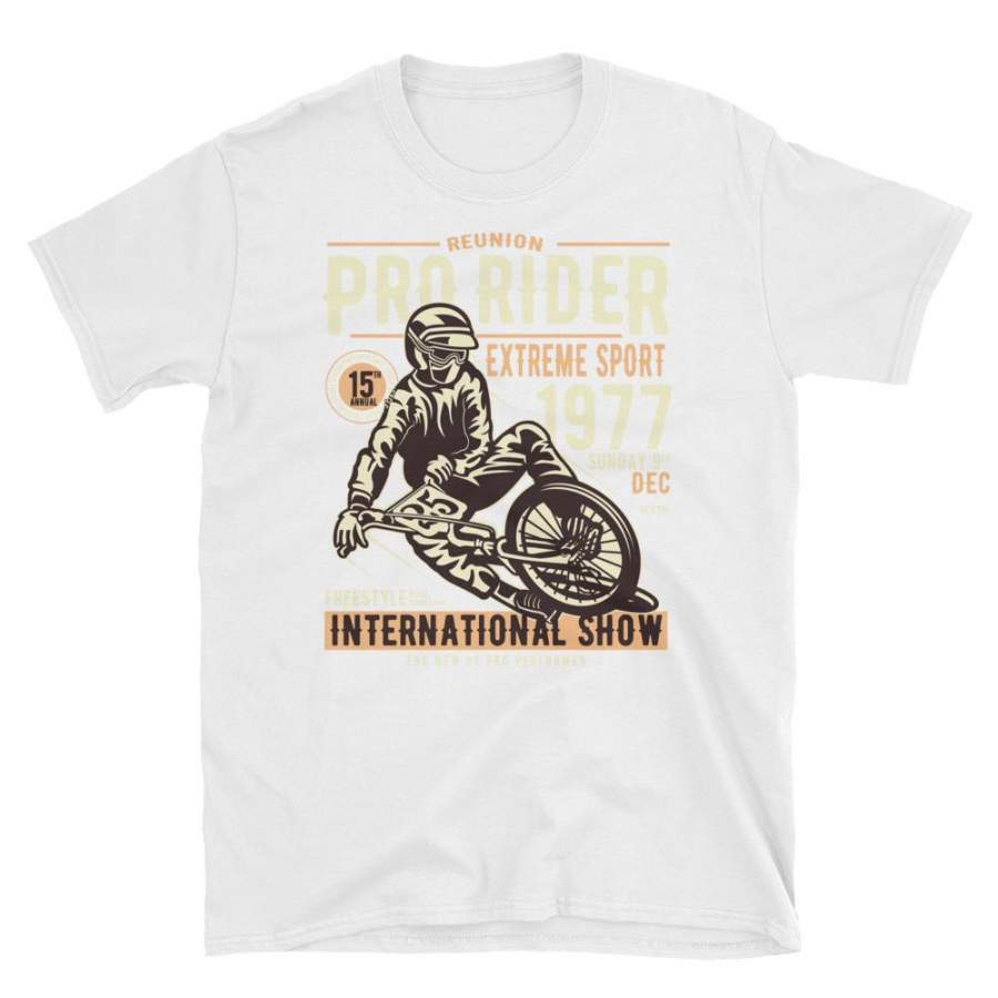 Pro Rider Speed Racing Vintage Poster T-Shirt