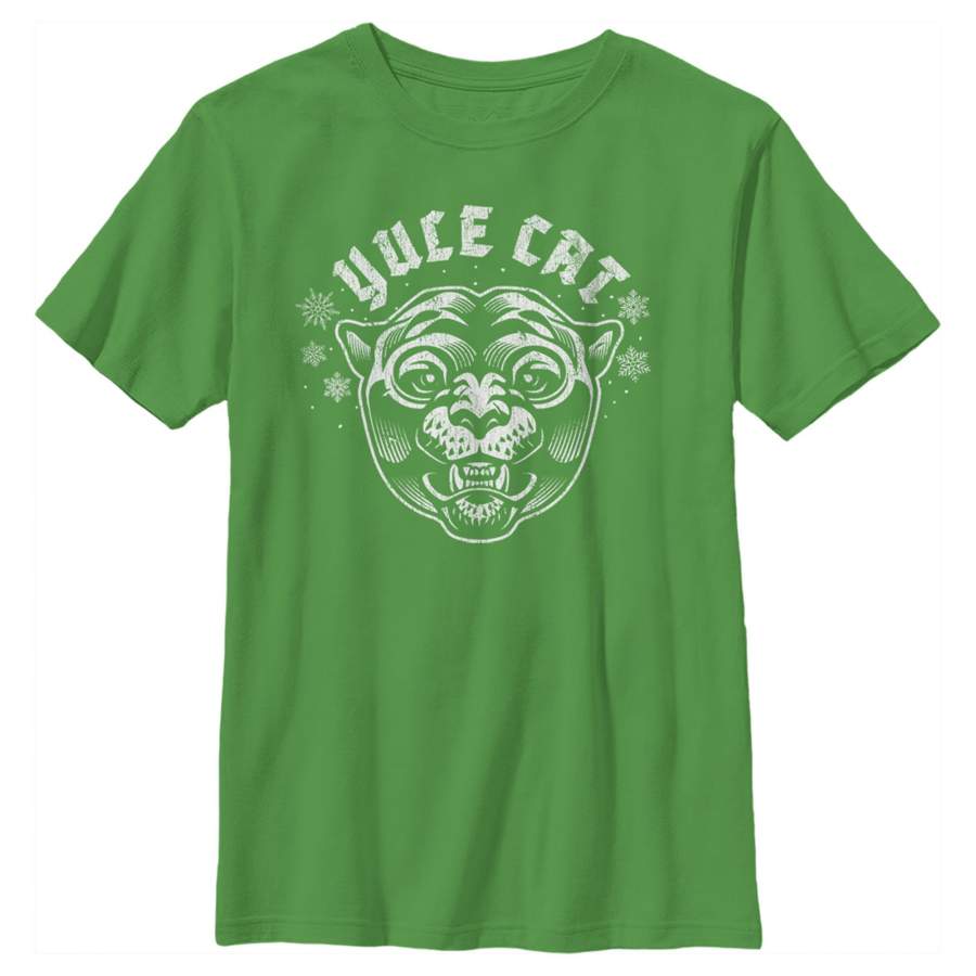 Christmas Chronicles 2 Boy’s Jola the Yule Cat  T Shirt