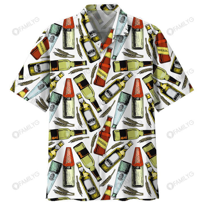 Beer Shirts – Draft Beer Hawaiian Shirt Summer Hawaiian For Men, Women, Couple