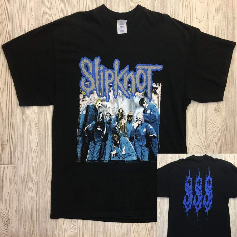 Vintage Slipknot Iowa Era Double Sided T-Shirt Size 3XL