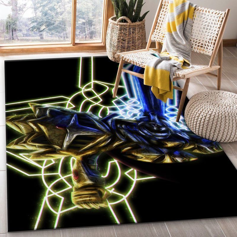 Sonic Knight Ver3 Area Rug Living Room Rug Home Decor Floor Decor N98