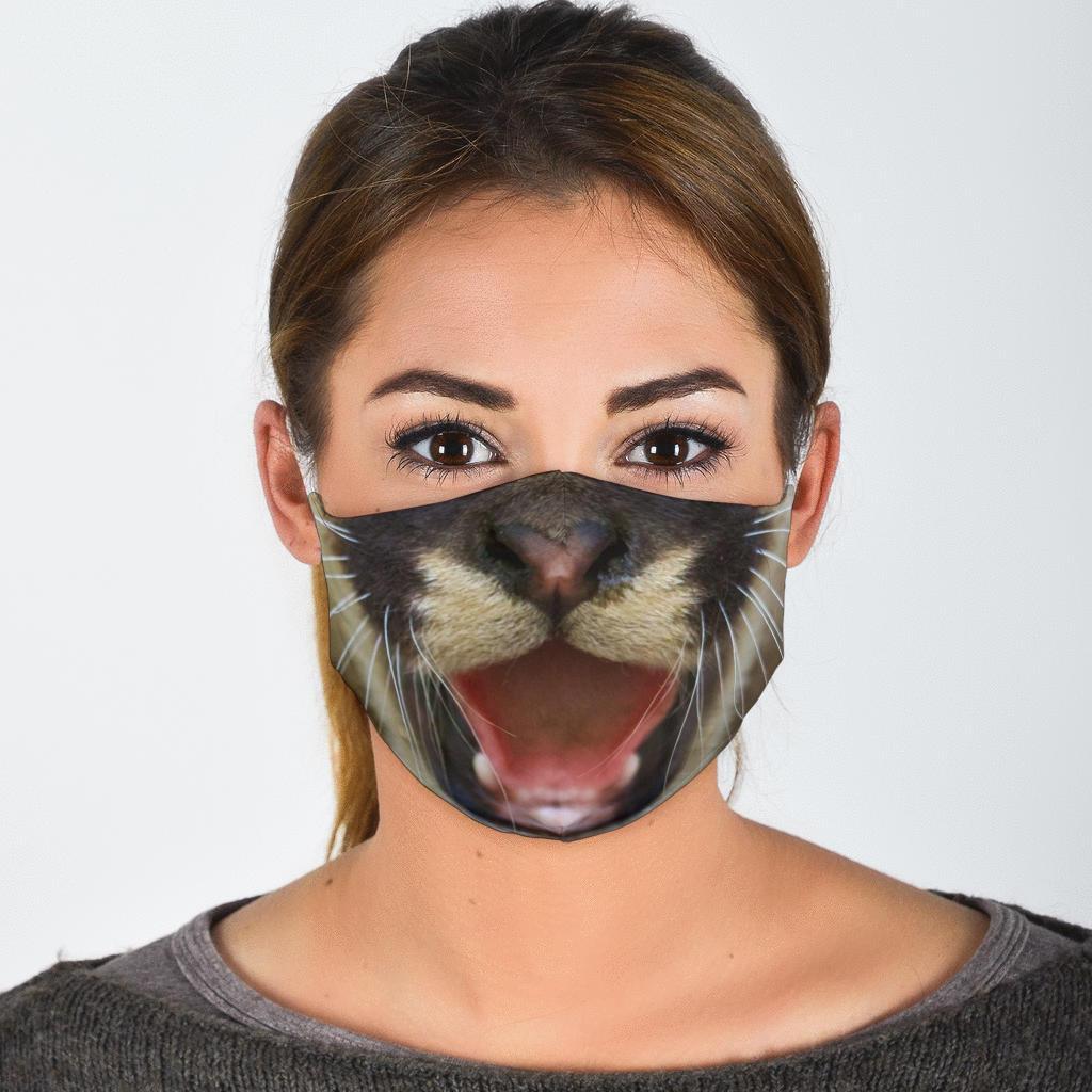 Tmarc Tee Cougar / Mountain Lion Face Mask (Cub)