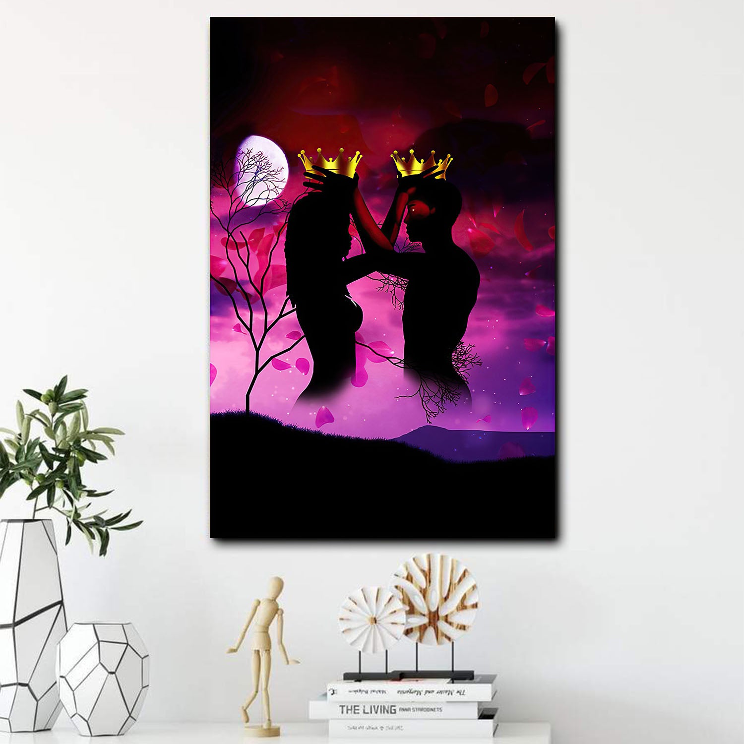 Vintage Africa Posters Romantic Love Black African Home Decoration