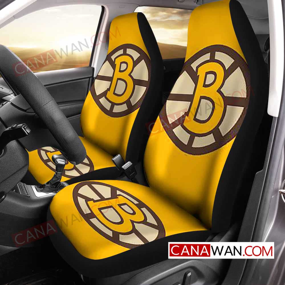 Boston Bruins Style721 3D Customized Personalized Car Seat Cover