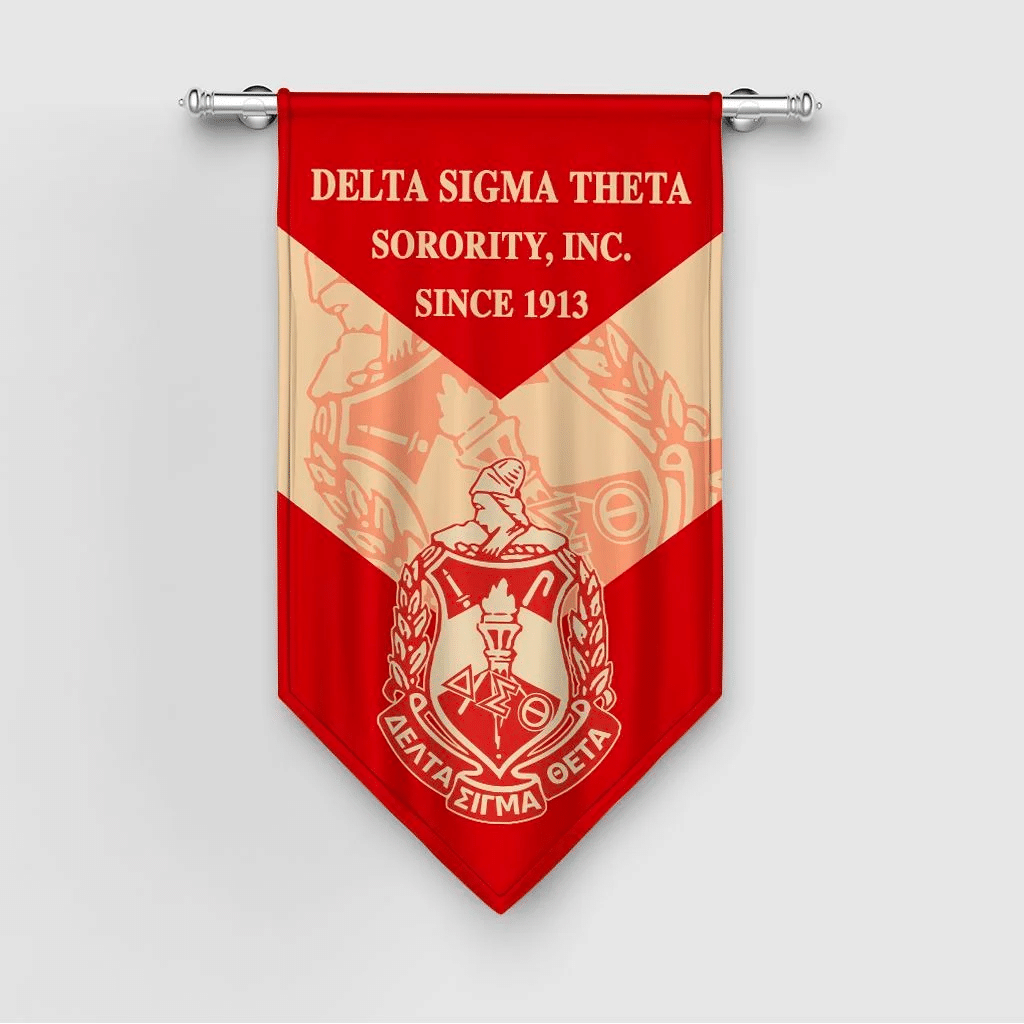 Getteestore Home Set – Delta Sigma Theta Shield Gonfalon J05