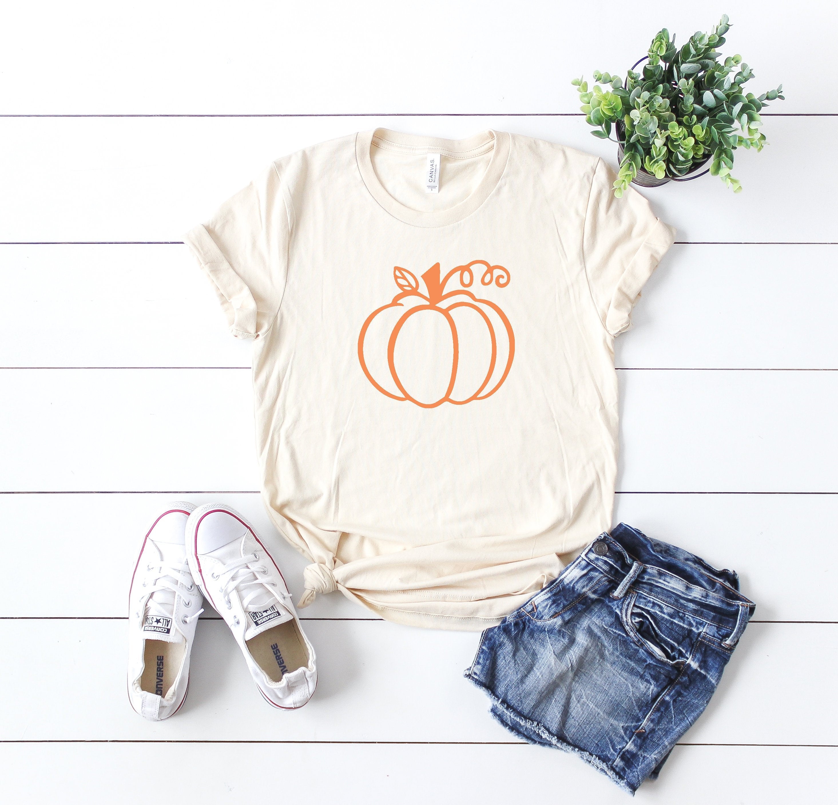 Pumpkin Shirt- Cute Women'S Halloween Shirt - Halloween Costume Shirt -Halloween Top- Shirt For Halloween Party - Cute Halloween Outfit 90s Halloween decorations