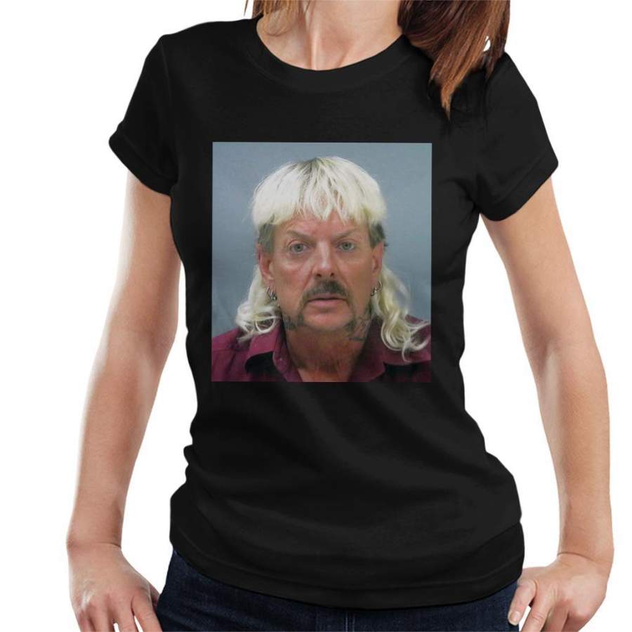 Tiger King Joe Exotic Mugshot Women’s T-Shirt