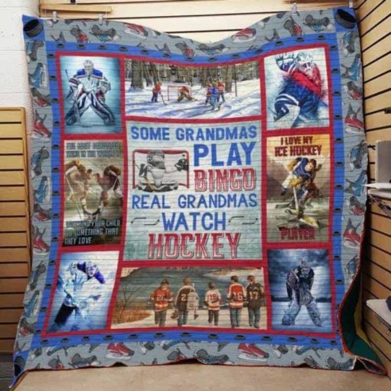 Ice Hockey J1502 83O31 Blanket