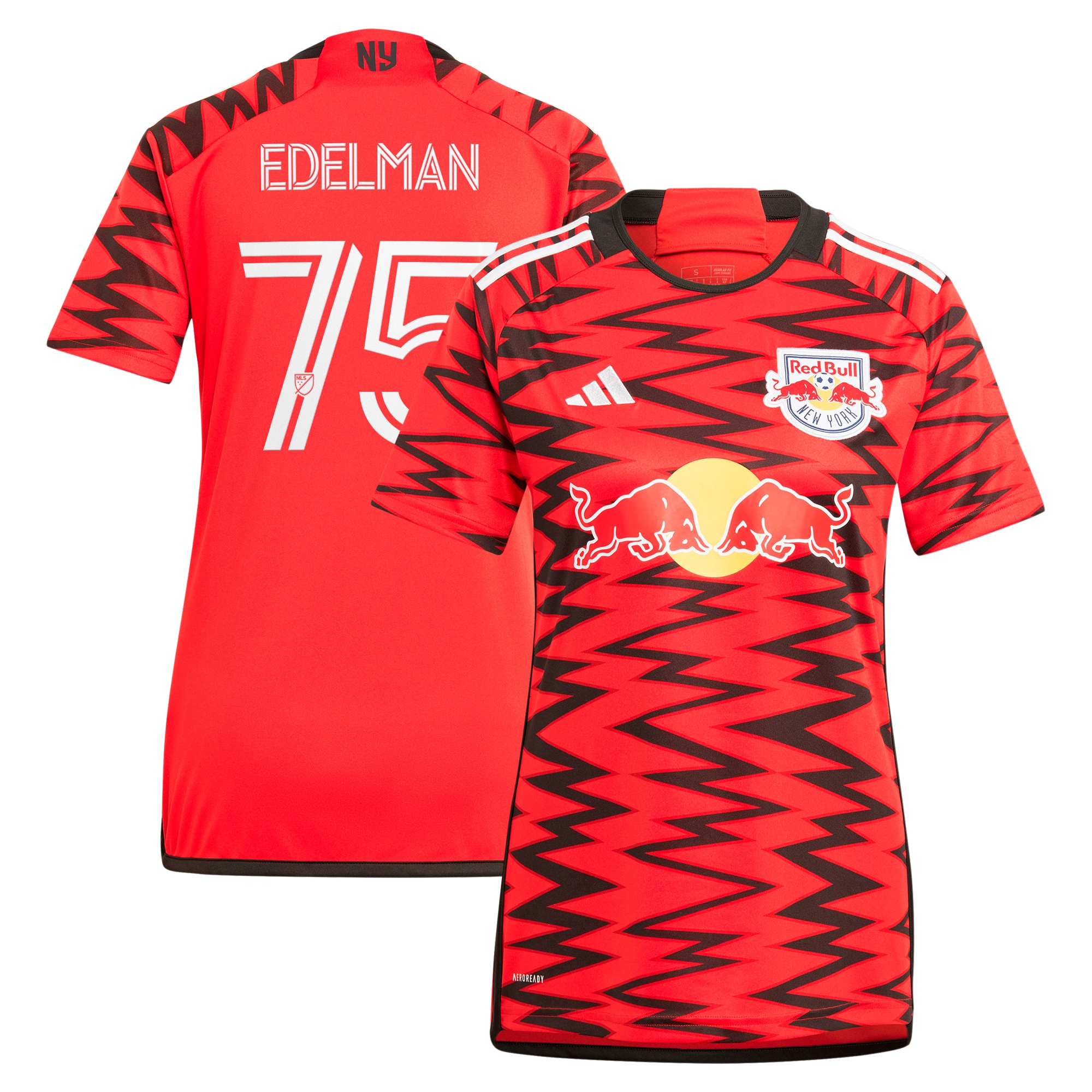 Daniel Edelman New York Red Bulls Women's 2024 Legacy Replica Player Jersey  Red