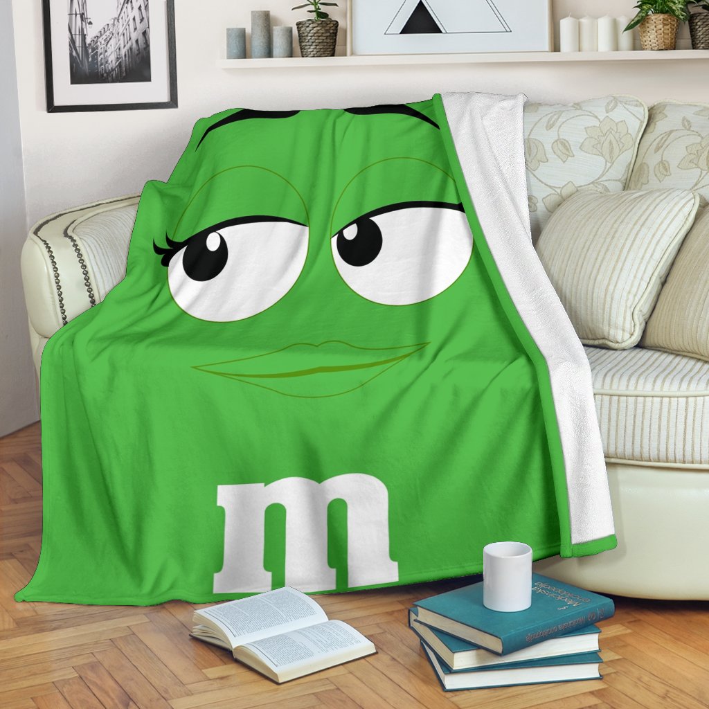 M&M Chocolate Premium Blanket 1