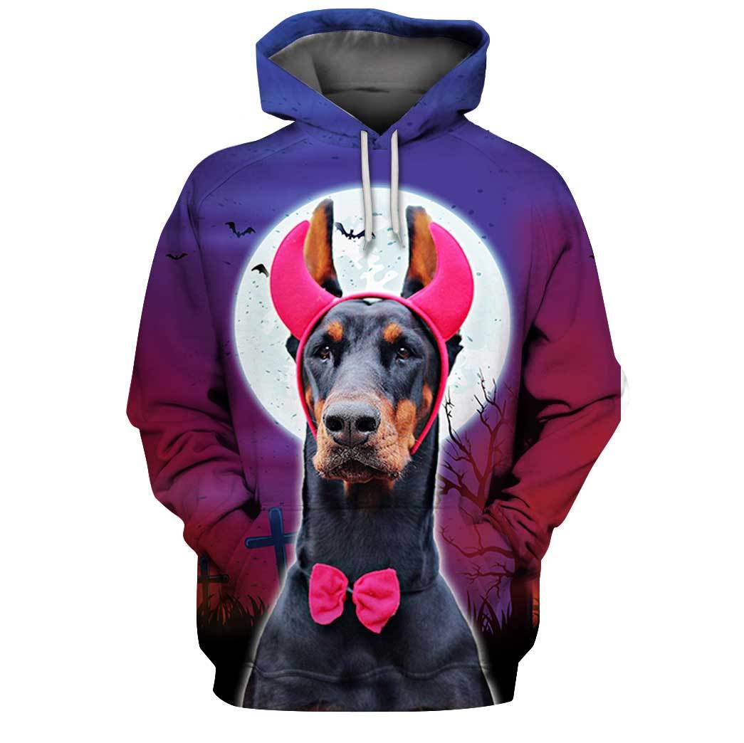 Doberman Halloween Limited Edition 3D Full Printing