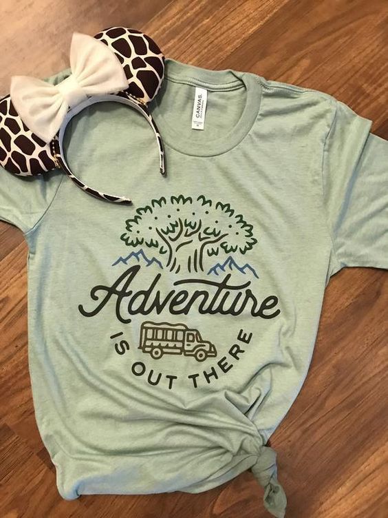 Adventure Is Out There T-shirt