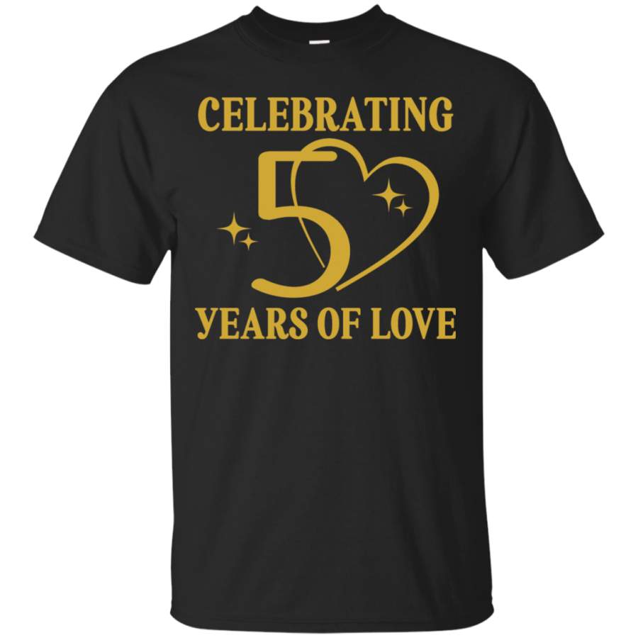 AGR 50th Wedding Anniversary Golden shirt Cotton t shirt