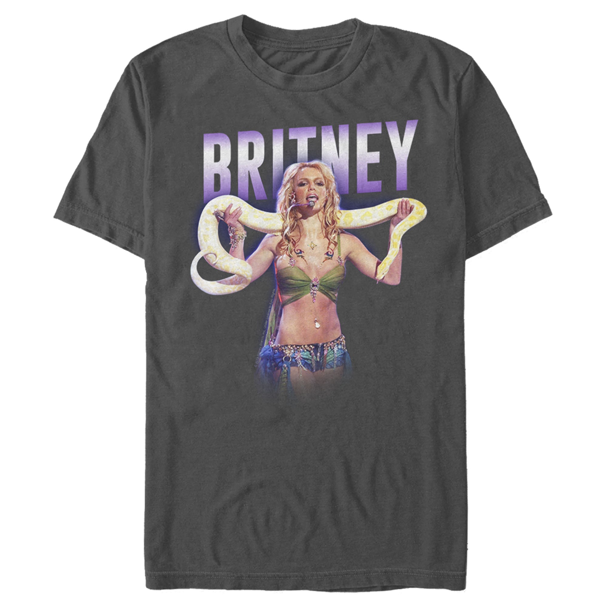 Britney Spears Men’S Slave 4 U Python  T-Shirt